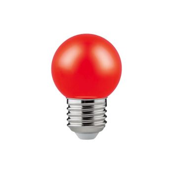 Sylvania ToLEDo Deco Ball Red SL E27 1W (10W) piros design LED-es fényforrás   Sylvania ToLEDo Deco Ball Red SL E27 1W (10W) piros design LED-es fényforrás