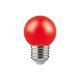Sylvania ToLEDo Deco Ball Red SL E27 1W (10W) piros design LED-es fényforrás
