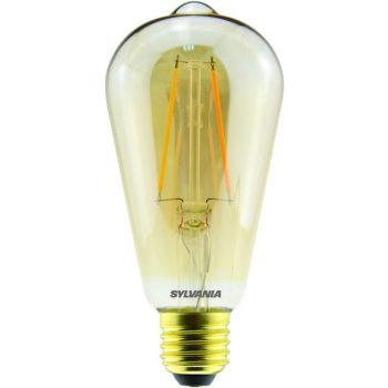 Sylvania ToLEDo Retro ST64 V5 GL SL E27 4.5W (40W) 420lm 2500K (melegfehér) 825 LED-es design fényforrás   Sylvania ToLEDo Retro ST64 V5 GL SL E27 4.5W (40W) 420lm 2500K (melegfehér) 825 LED-es design fényforrás
