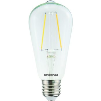 Sylvania ToLEDo Retro ST64 V5 CL SL E27 4.5W (40W) 470lm 2700K (melegfehér) 827 LED-es design fényforrás   Sylvania ToLEDo Retro ST64 V5 CL SL E27 4.5W (40W) 470lm 2700K (melegfehér) 827 LED-es design fényforrás