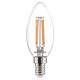 Sylvania ToLEDo Retro CANDLE V5 CL SL E14 4.5W (40W) 470lm 2700K (melegfehér) 827 LED-es design fényforrás
