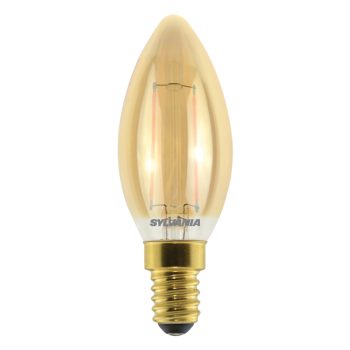   Sylvania ToLeDo RT Candle V5 GL SL E14 2.5W (23W) 225lm 2500K (melegfehér) 825 LED-es design fényforrás