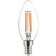 Sylvania 4db ToLEDo Retro Candle E14 4.5W CL 470lm 840 SL4 LED-es fényforrás