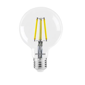 Sylvania TOLEDO PLATINUM RT G95 CL SL E27 4W (60W) 840lm 2700K (melegfehér) 827 LED-es fényforrás   Sylvania TOLEDO PLATINUM RT G95 CL SL E27 4W (60W) 840lm 2700K (melegfehér) 827 LED-es fényforrás