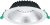 Sylvania Insaver U19 IP54 205 620-1950 830 Multi LED-es álmennyezeti lámpa