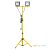 Kobi Floodlight LED TIGRA TRIPOD 4000K IP54 2x50W-os reflektor háromlábú állvánnyal - munkalámpa