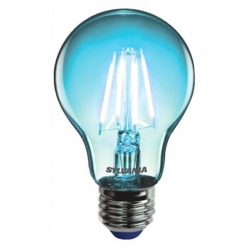 Sylvania TOLEDO RETRO CHROMA A60 BLUE SL E27 4W (40W) 80lm LED-es design fényforrás (kék)   Sylvania TOLEDO RETRO CHROMA A60 BLUE SL E27 4W (40W) 80lm LED-es design fényforrás (kék)
