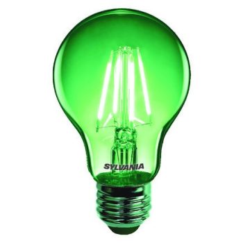 Sylvania TOLEDO RETRO CHROMA A60 GREEN SL E27 4W (40W) 700lm LED-es design fényforrás (zöld)   Sylvania TOLEDO RETRO CHROMA A60 GREEN SL E27 4W (40W) 700lm LED-es design fényforrás (zöld)