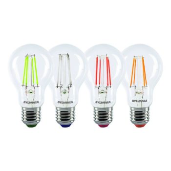 Sylvania TOLEDO RETRO CHROMA A60 GBRO SL4 E27 4db-os LED-es design fényforrás   Sylvania TOLEDO RETRO CHROMA A60 GBRO SL4 E27 4db-os LED-es design fényforrás