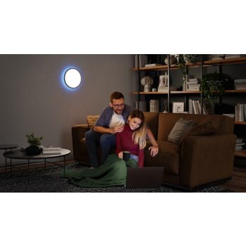   Sylvania SylRadiance TW 22W 1500LM SST LED-es telefonnal is szabályozható állítható háttérvilágítással fali-mennyezeti smart lámpa(opcionálisan függesztékkel)