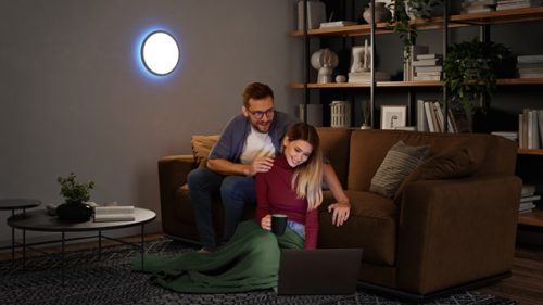 Sylvania SylRadiance TW 22W 1500LM SST LED-es telefonnal is szabályozható állítható háttérvilágítással fali-mennyezeti smart lámpa(opcionálisan függesztékkel)