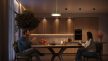 Sylvania SylRadiance TW 22W 1500LM SST LED-es telefonnal is szabályozható állítható háttérvilágítással fali-mennyezeti smart lámpa(opcionálisan függesztékkel)