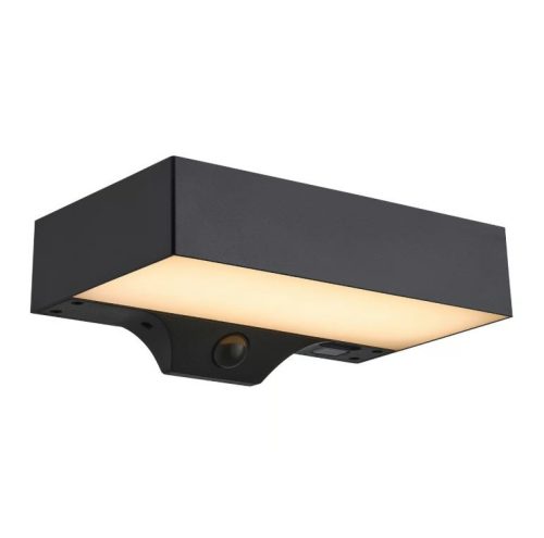 Nordlux Monay Square napelemes fekete fali lámpa