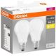 Osram 2db E27 8.5W (60W) 806lm 2700K (melegfehér) LED-es fényforrás
