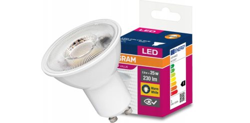 Osram VALUE PAR 16 25 120 ° 2.8 W/2700 K GU10 LED-es fényforrás