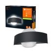 Ledvance ENDURA Style Shield Round Dark Grey 11W 400lm 3000K (melegfehér) IP44 LED-es kültéri fali lámpa