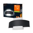 Ledvance ENDURA Style Shield Square Dark Grey 11W 410lm 3000K (melegfehér) IP44 LED-es kültéri fali lámpa