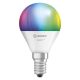 Ledvance SMART+ WiFi Mini Bulb 40 RGBW E14 4.9W (40W) 470lm 2700-6500K (változtatható színhőmérsékletű) LED fényforrás