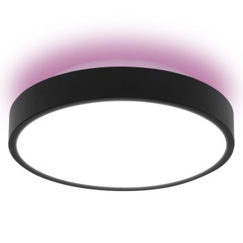 Ledvance SMART+ Wifi Orbis Backlight Black 350mm TW RGB 28W 1400lm 3000-6500K (változtatható színhőmérséklet) IP20 fali-mennyezeti lámpa   Ledvance SMART+ Wifi Orbis Backlight Black 350mm TW RGB 28W 1400lm 3000-6500K (változtatható színhőmérséklet) IP20 fali-mennyezeti lámpa