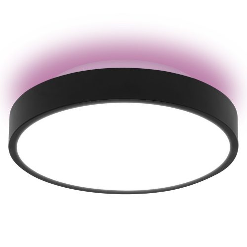 Ledvance SMART+ Wifi Orbis Backlight Black 350mm TW RGB 28W 1400lm 3000-6500K (változtatható színhőmérséklet) IP20 fali-mennyezeti lámpa