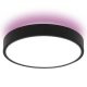 Ledvance SMART+ Wifi Orbis Backlight Black 350mm TW RGB 28W 1400lm 3000-6500K (változtatható színhőmérséklet) IP20 fali-mennyezeti lámpa