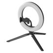Ledvance MOBILE CAMERA LIGHT RING USB ASZTALI LED TRIPOD 5.5W 250lm 3000-6500K (változtatható színhőmérséklet) telefonos fotózáshoz, videó készítéshez