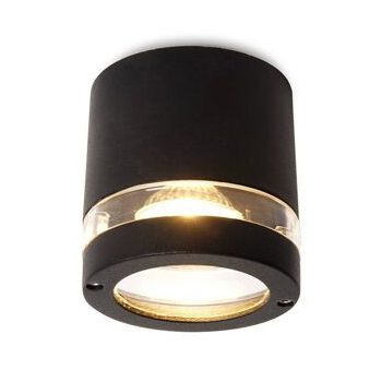   LUTEC Focus max. 35W, GU10 foglalattal (fényforrás nélkül) szürke LED-es fali-mennyezeti lámpa