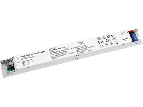 KGP 50W 300-1050 NFC állandó áramú LED tápegység