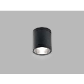 LED2 TUBO II 3CCT fekete kültéri mennyezeti SMD LED lámpa