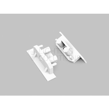 TOPMET végzáró GROOVE10 gen2 SQ lyukas fehér