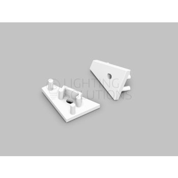 TOPMET végzáró CORNER10 gen2 fehér