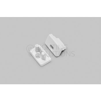 TOPMET végzáró SLIM8 lyukas fehér