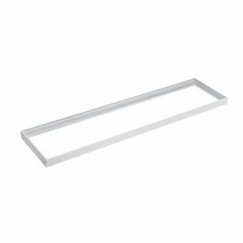  SpectrumLED FRAME FOR SURFACE MOUNTING LUMINAIRE ALGINE SLIM / BACKLIGHT 300X1200X70MM WHITE FOLDED