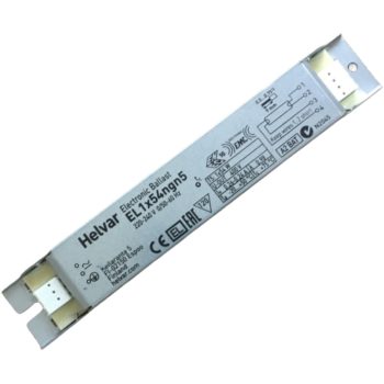   Helvar elektronikus előtét T5 fénycsövekhez (új lámpatestből kiszerelt) EL1x54ngn5