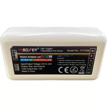 Miboxer Mi-Light Slim RGBW Smart Dimmer LED Zóna vezérlő DC12-24V 12A   Miboxer Mi-Light Slim RGBW Smart Dimmer LED Zóna vezérlő DC12-24V 12A