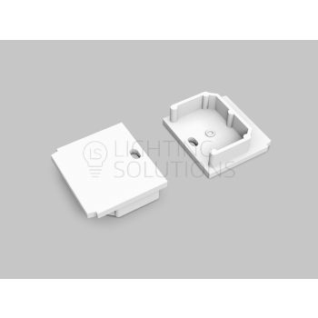 TOPMET végzáró LINEA-IN20 TRIMLESS lyukas fehér TOPMET végzáró LINEA-IN20 TRIMLESS lyukas fehér