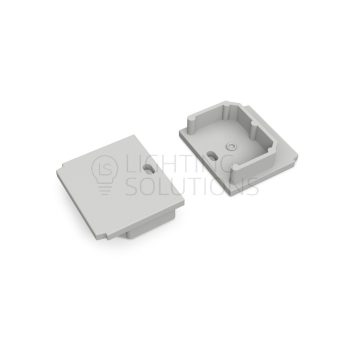 TOPMET végzáró LINEA-IN20 TRIMLESS lyukas szürke TOPMET végzáró LINEA-IN20 TRIMLESS lyukas szürke