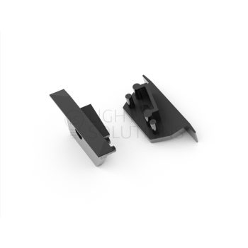 TOPMET végzáró DIAGONAL14 lyukas fekete