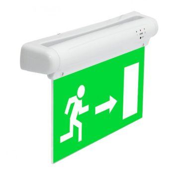 Intermos UNISLIM LED 2W NM LED vészvilágító irányfény piktogrammal   Intermos UNISLIM LED 2W NM LED vészvilágító irányfény piktogrammal