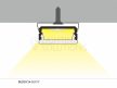 TOPMET LED profil BUDDY 14-01 F/Y 2000 mm eloxált