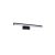 Kanlux ASTEN IP44 8W-NW-B fürdőszobai LED lámpatest fekete (oldalfali)