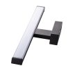 Kanlux ASTEN IP44 8W-NW-B fürdőszobai LED lámpatest fekete (oldalfali)