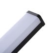 Kanlux ASTEN IP44 8W-NW-B fürdőszobai LED lámpatest fekete (oldalfali)