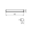KANLUX ROLSO LED 15W 4000K IP44 60cm fürdőszobai fali lámpatest