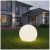 Kobi LED GARDEN BALL 40cm 3000K/RGB IP44 leszúrható napelemes kerti gömb lámpa