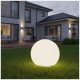Kobi LED GARDEN BALL 40cm 3000K/RGB IP44 leszúrható napelemes kerti gömb lámpa