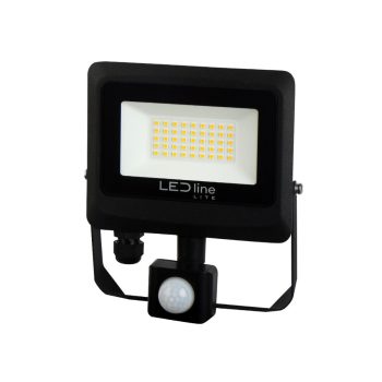   LEDline LITE Floodlight PHOTON 30W 4000K 3000lm with motion sensor
