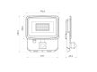 LEDline LITE Floodlight PHOTON 50W 4000K 5000lm with motion sensor