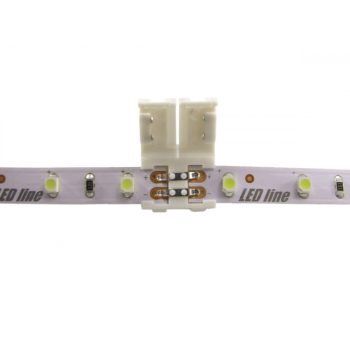 LEDline® LED strip CLICK CONNECTOR double 8 mm 2 PIN LEDline® LED strip CLICK CONNECTOR double 8 mm 2 PIN