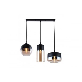   GTV Decor Lender 3P design lámpatest (E27 foglalattal, izzó nélkül)